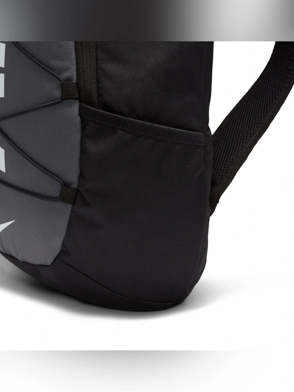 Nike Men's Bungee Front Backpack Nike Air Max Backpack 21L Book Bag DV6246-010